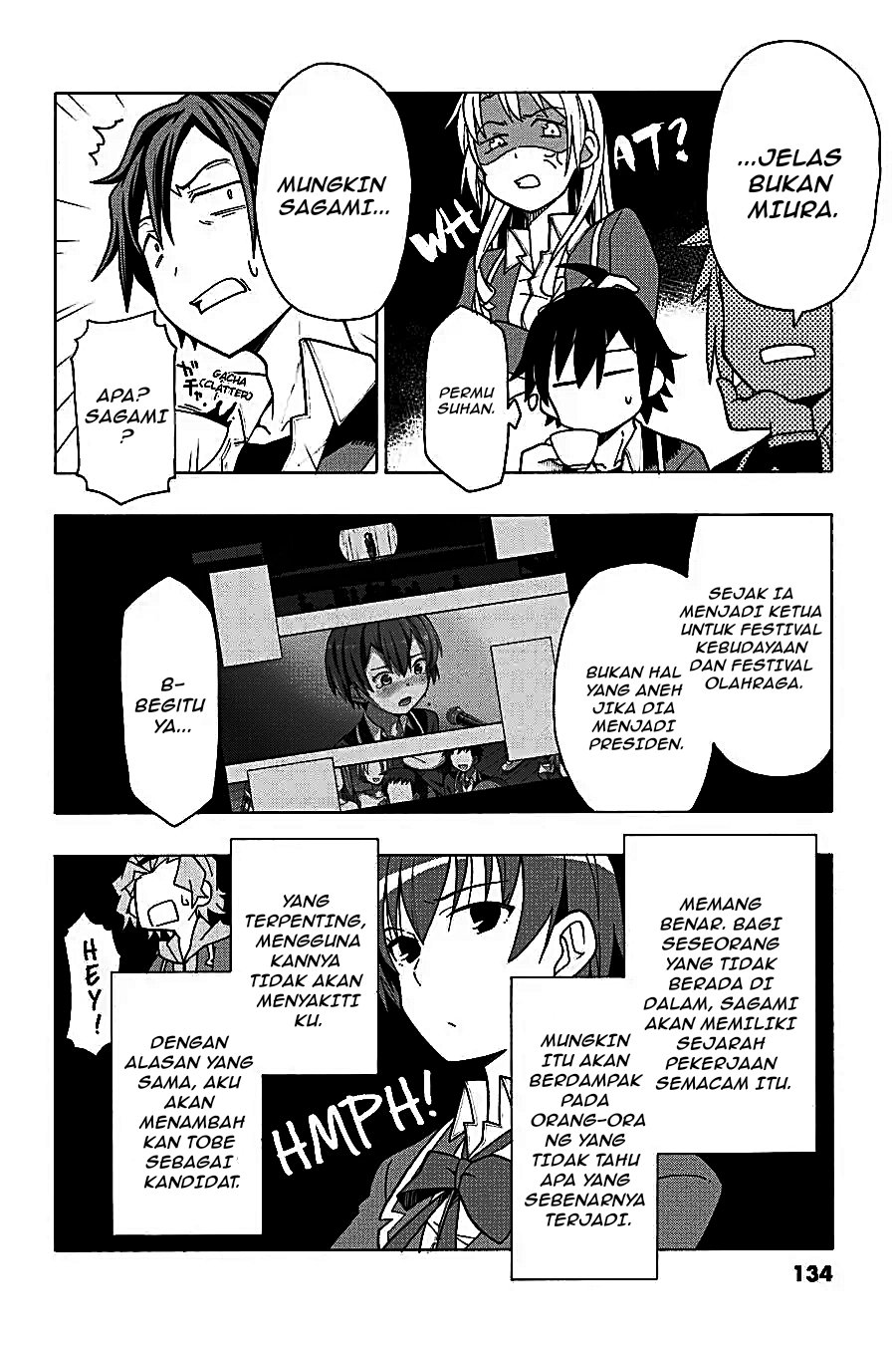 Yahari Ore no Seishun Love Come wa Machigatteiru Chapter 56 - Page 28