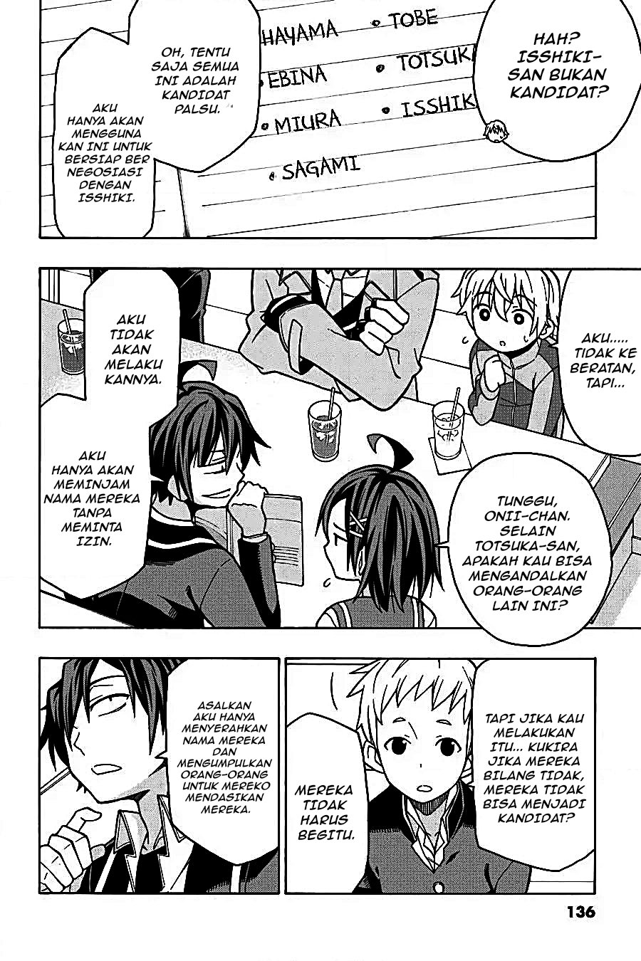 Yahari Ore no Seishun Love Come wa Machigatteiru Chapter 56 - Page 30
