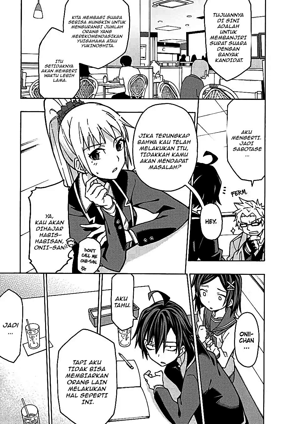 Yahari Ore no Seishun Love Come wa Machigatteiru Chapter 56 - Page 31