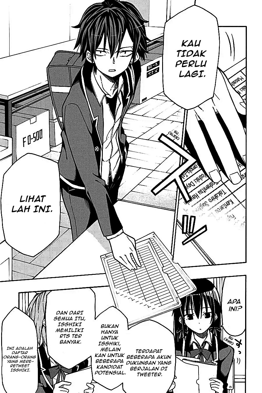 Yahari Ore no Seishun Love Come wa Machigatteiru Chapter 57 - Page 23