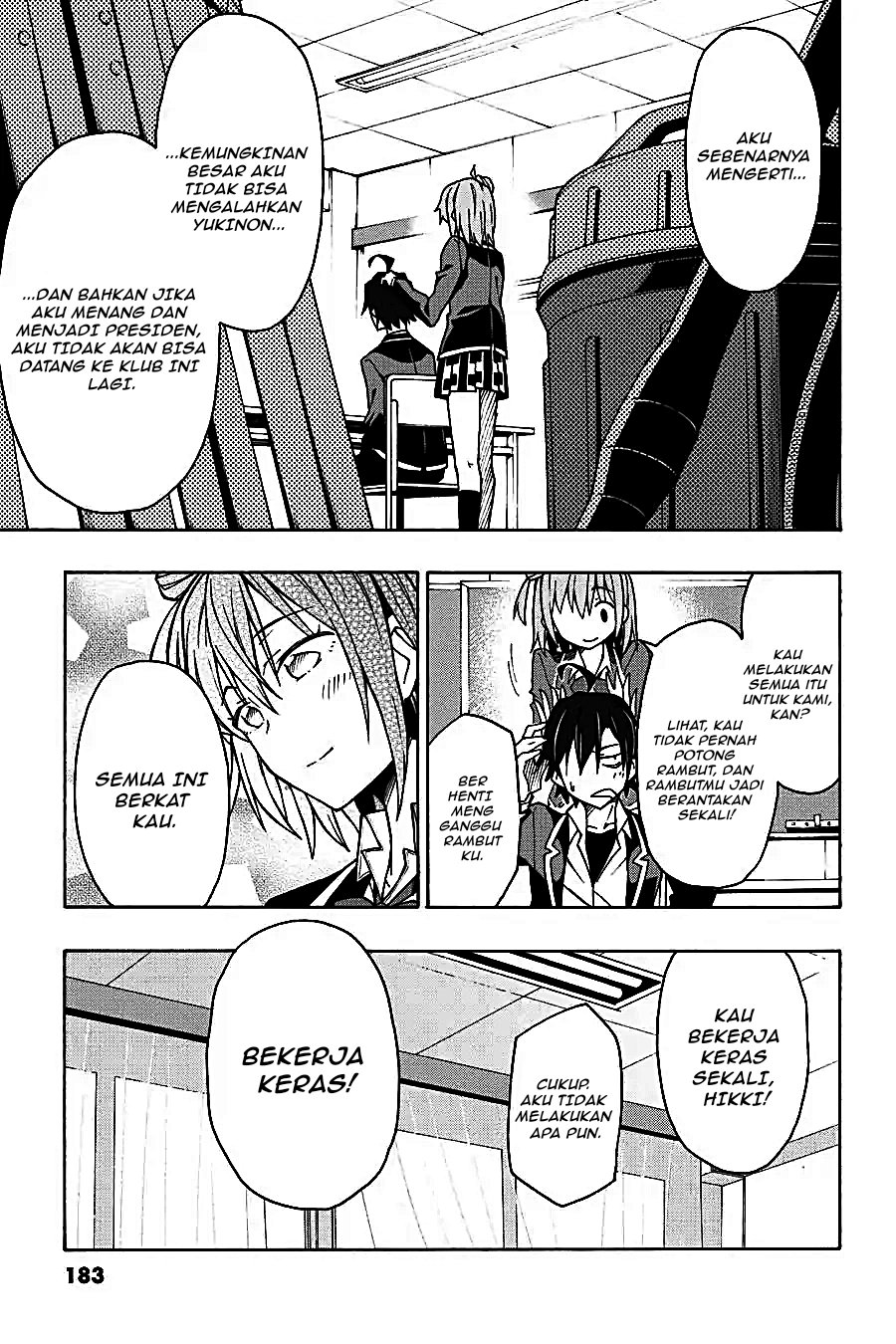 Yahari Ore no Seishun Love Come wa Machigatteiru Chapter 57 - Page 37