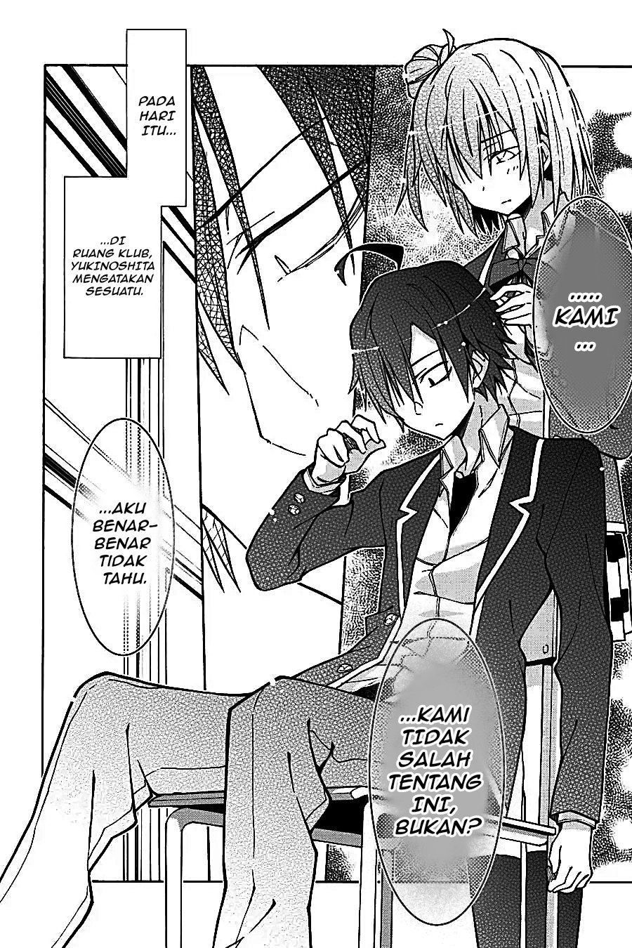 Yahari Ore no Seishun Love Come wa Machigatteiru Chapter 57 - Page 38