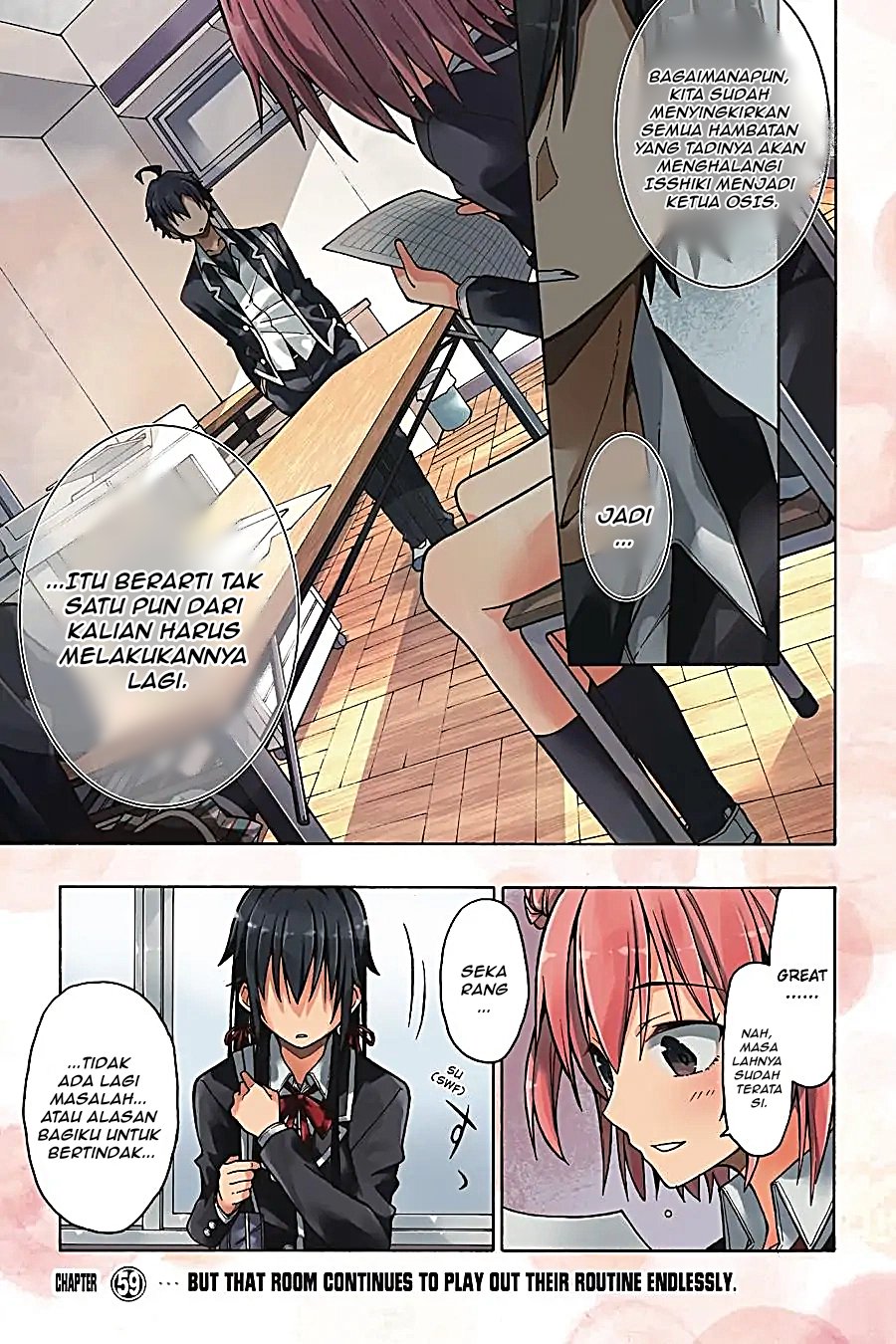 Yahari Ore no Seishun Love Come wa Machigatteiru Chapter 58 - Page 1