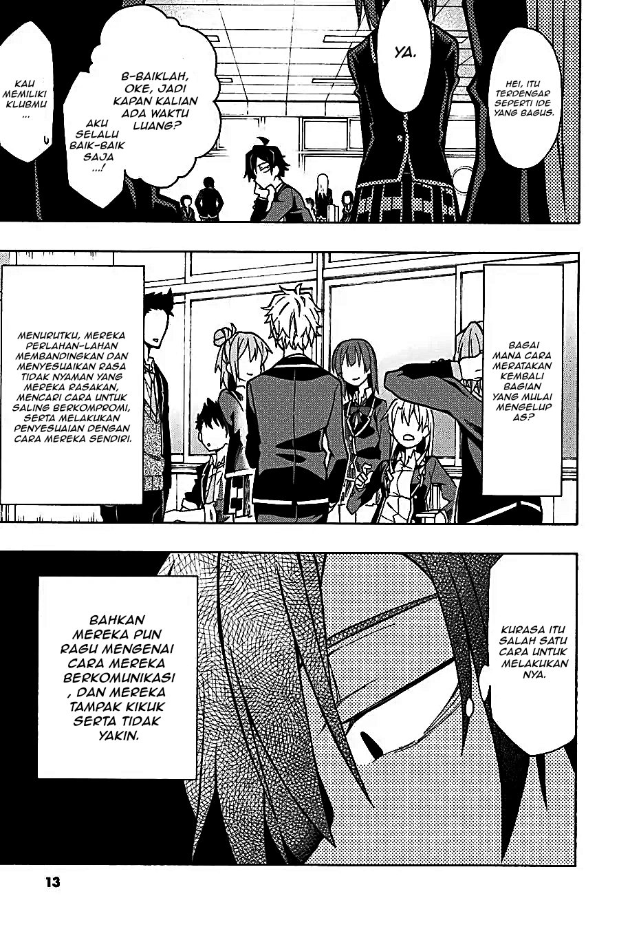 Yahari Ore no Seishun Love Come wa Machigatteiru Chapter 58 - Page 10