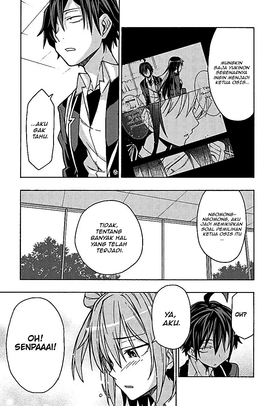 Yahari Ore no Seishun Love Come wa Machigatteiru Chapter 58 - Page 12