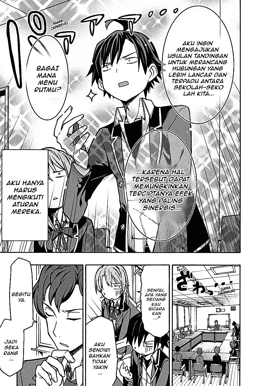 Yahari Ore no Seishun Love Come wa Machigatteiru Chapter 59 - Page 21