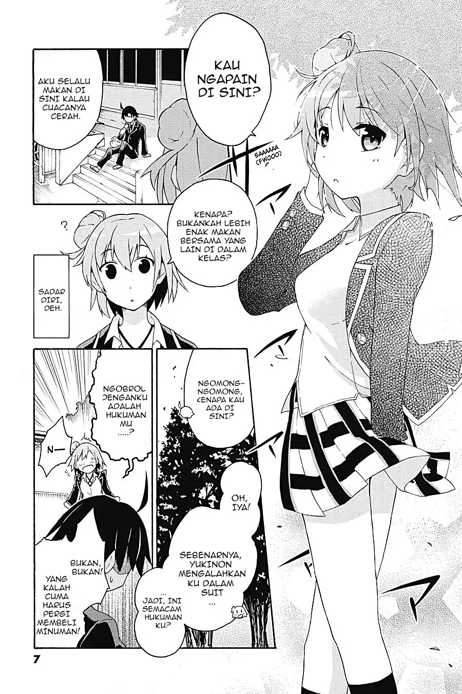 Yahari Ore no Seishun Love Come wa Machigatteiru Chapter 6.1 - Page 5