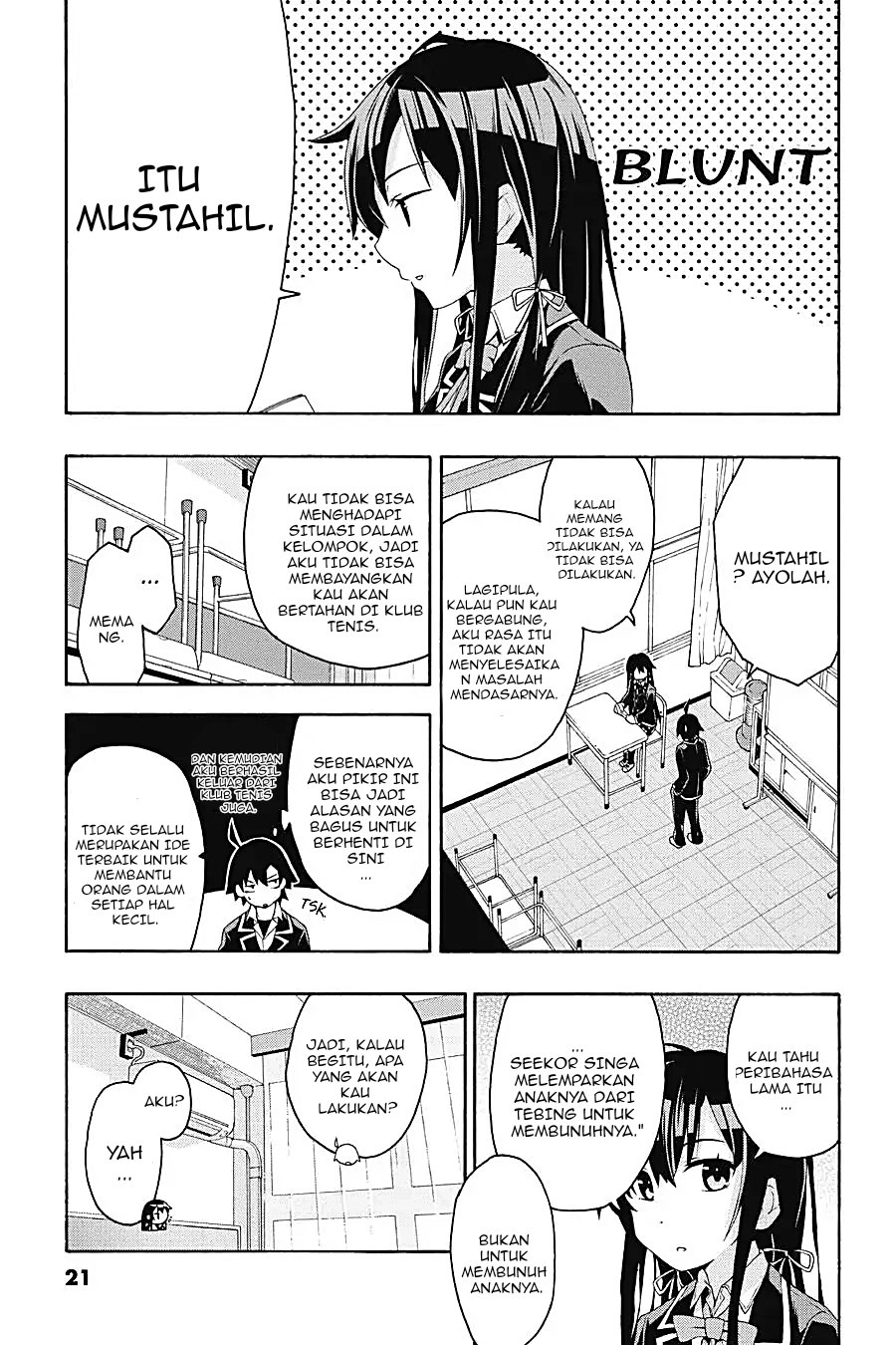 Baca Yahari Ore no Seishun Love Come wa Machigatteiru Chapter 6.2 Bahasa Indonesia page 18