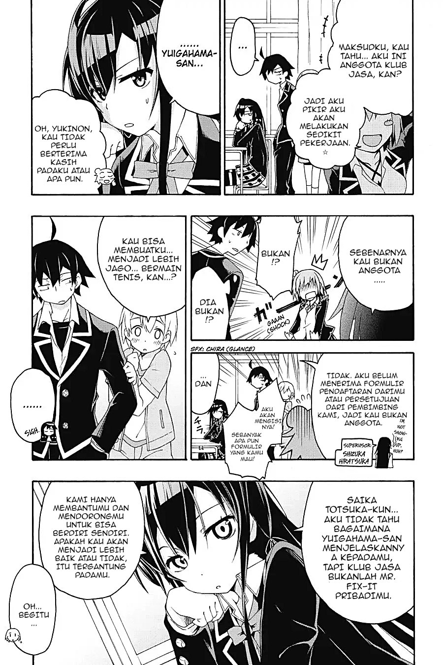 Baca Yahari Ore no Seishun Love Come wa Machigatteiru Chapter 6.2 Bahasa Indonesia page 22