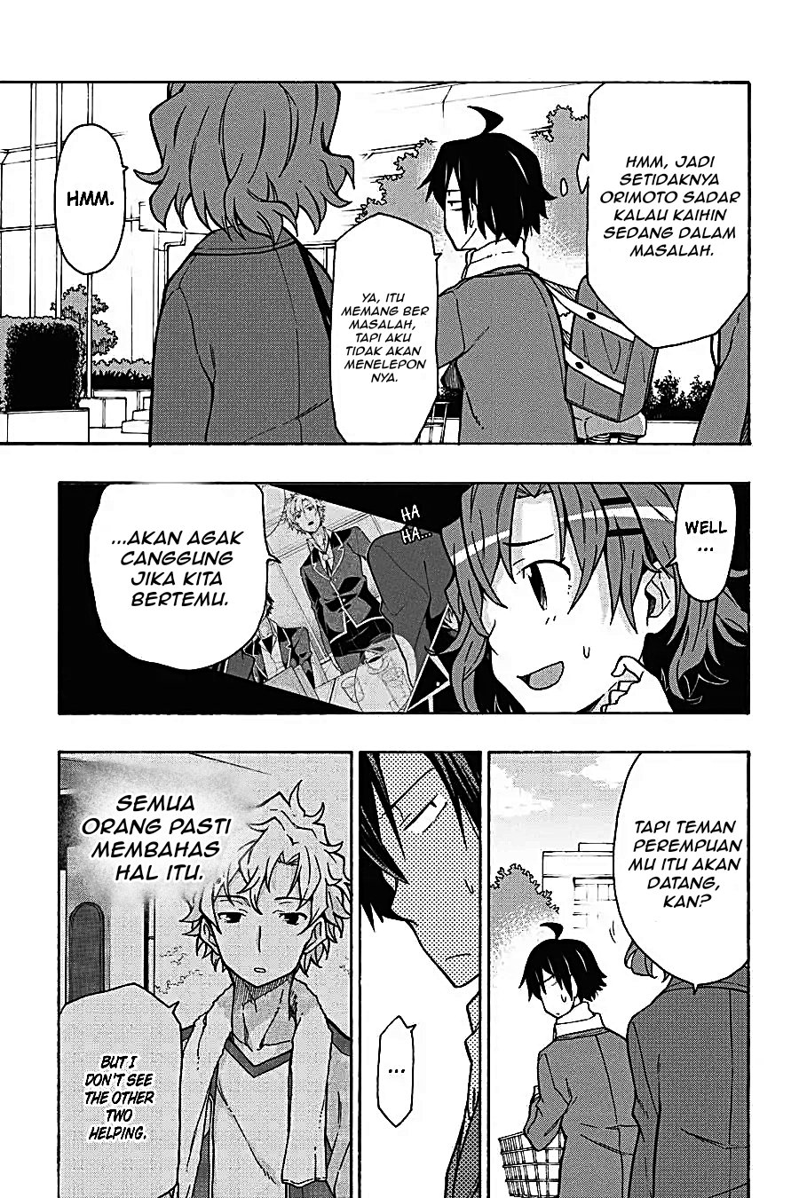Yahari Ore no Seishun Love Come wa Machigatteiru Chapter 61 - Page 11