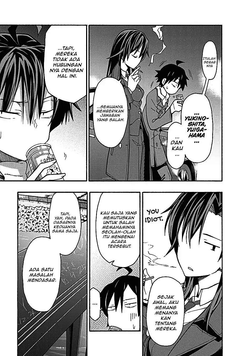 Yahari Ore no Seishun Love Come wa Machigatteiru Chapter 61 - Page 33