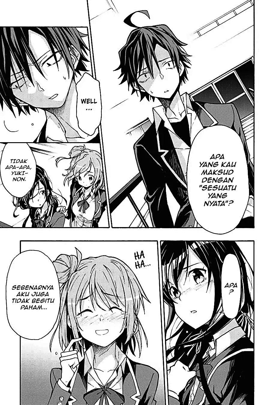 Yahari Ore no Seishun Love Come wa Machigatteiru Chapter 63 - Page 21