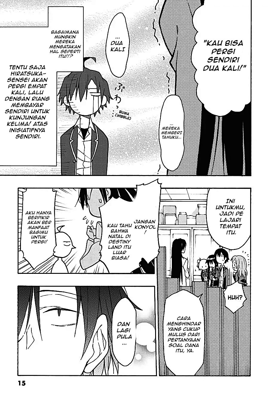 Yahari Ore no Seishun Love Come wa Machigatteiru Chapter 64 - Page 12