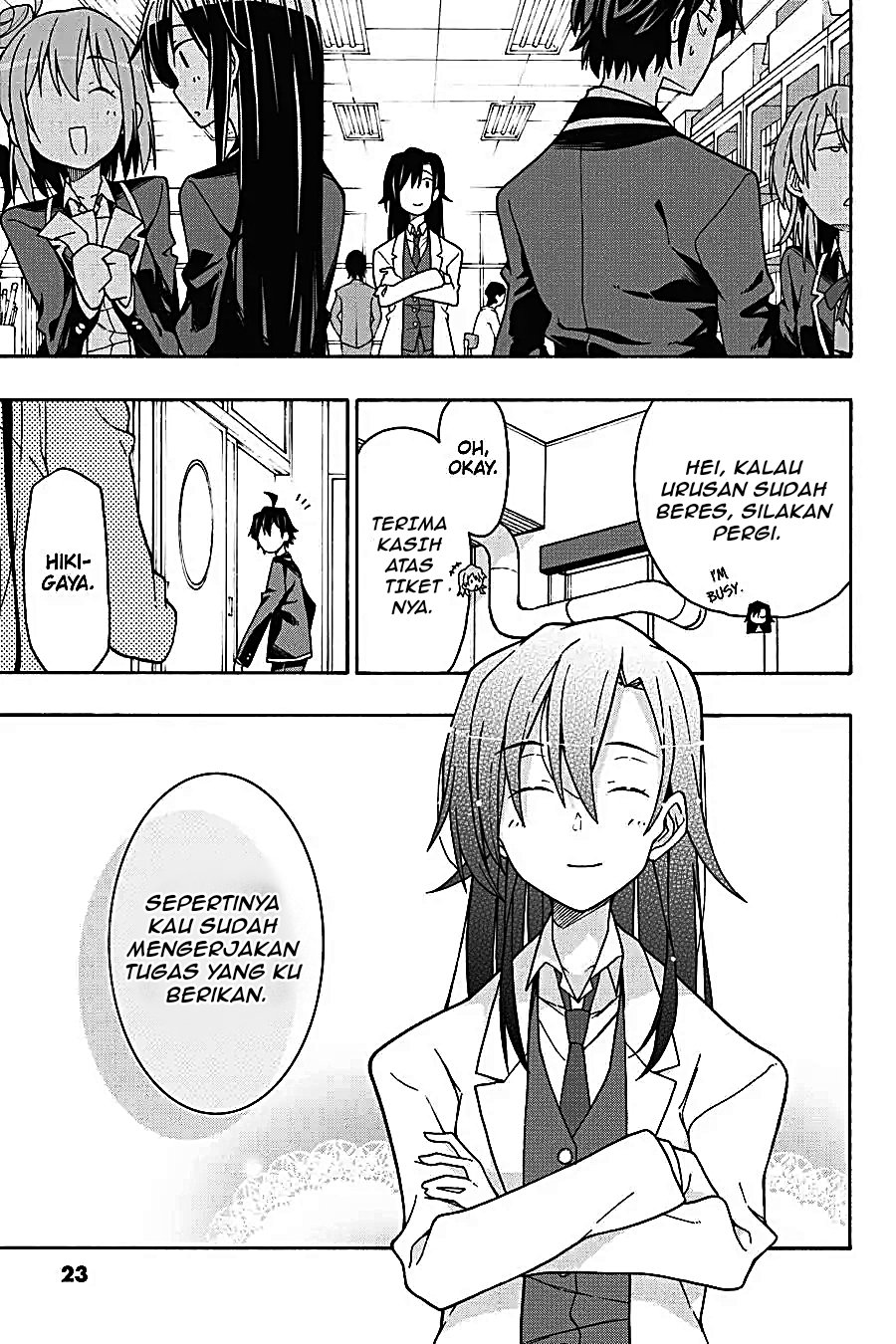 Yahari Ore no Seishun Love Come wa Machigatteiru Chapter 64 - Page 20