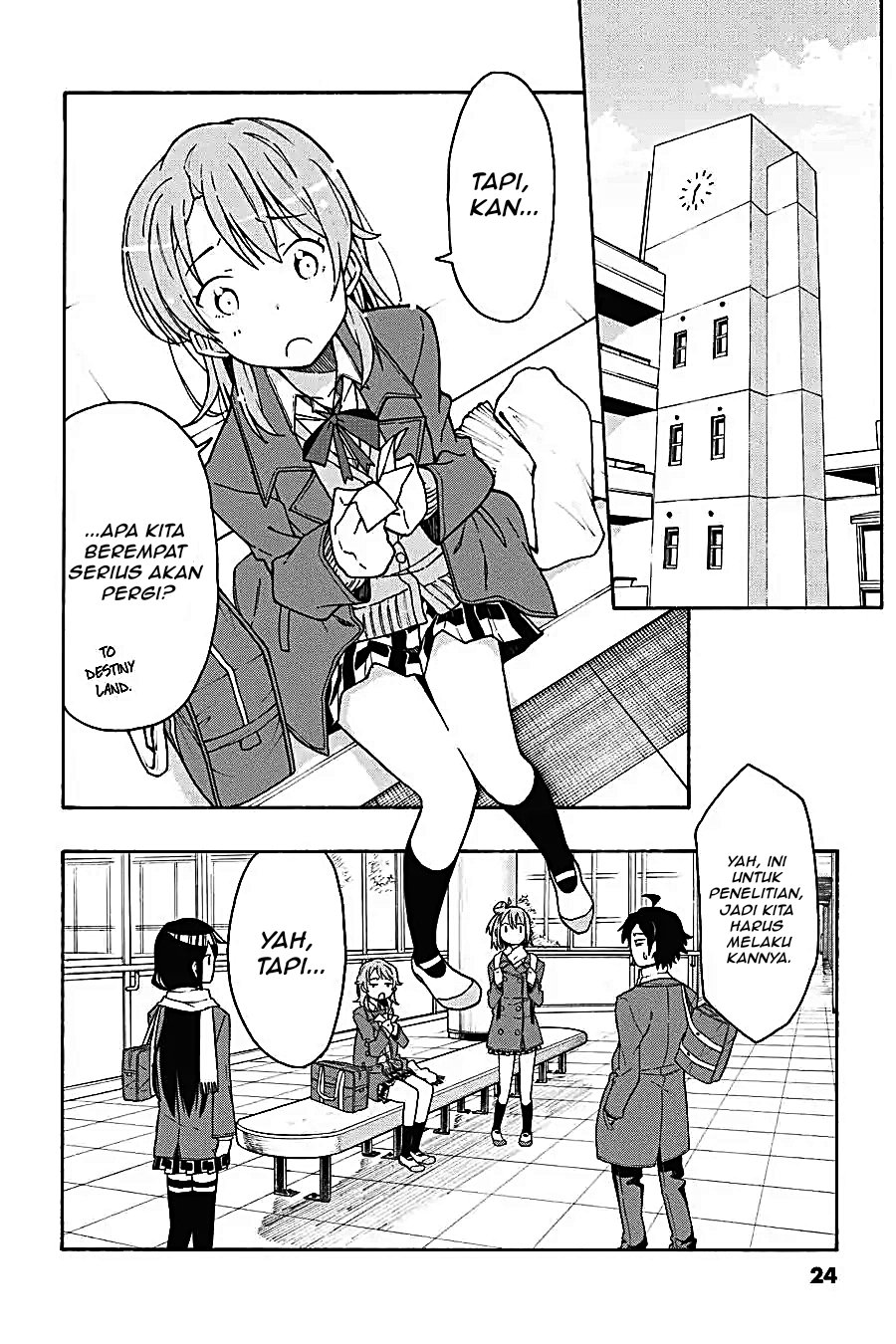 Yahari Ore no Seishun Love Come wa Machigatteiru Chapter 64 - Page 21