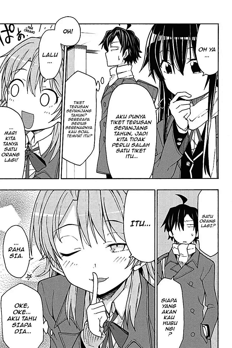 Yahari Ore no Seishun Love Come wa Machigatteiru Chapter 64 - Page 22