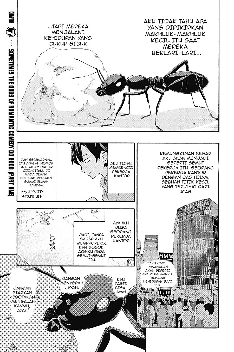 Baca Yahari Ore no Seishun Love Come wa Machigatteiru Chapter 7.1 Bahasa Indonesia page 6