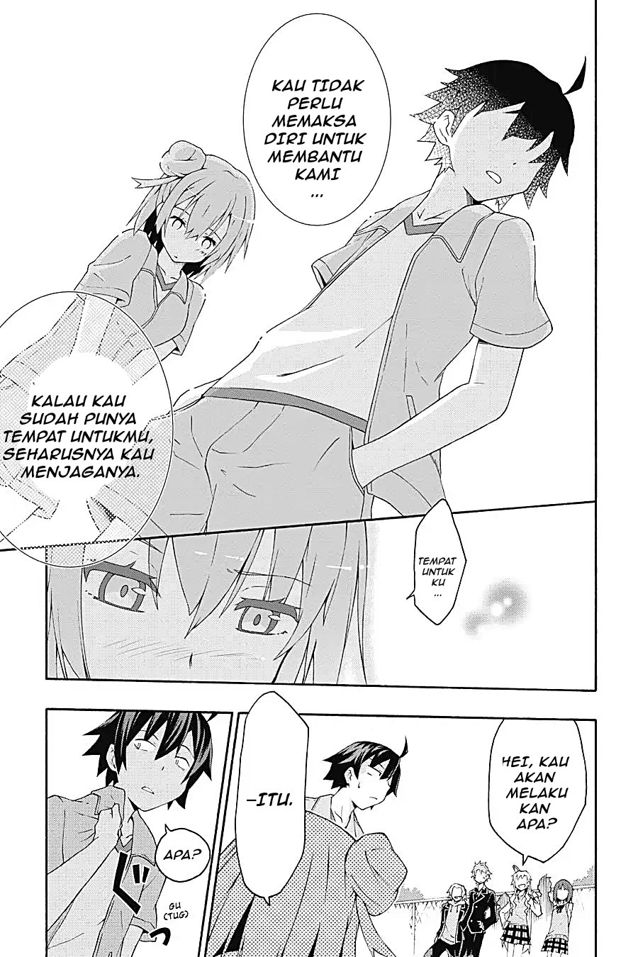 Baca Yahari Ore no Seishun Love Come wa Machigatteiru Chapter 7.1 Bahasa Indonesia page 22