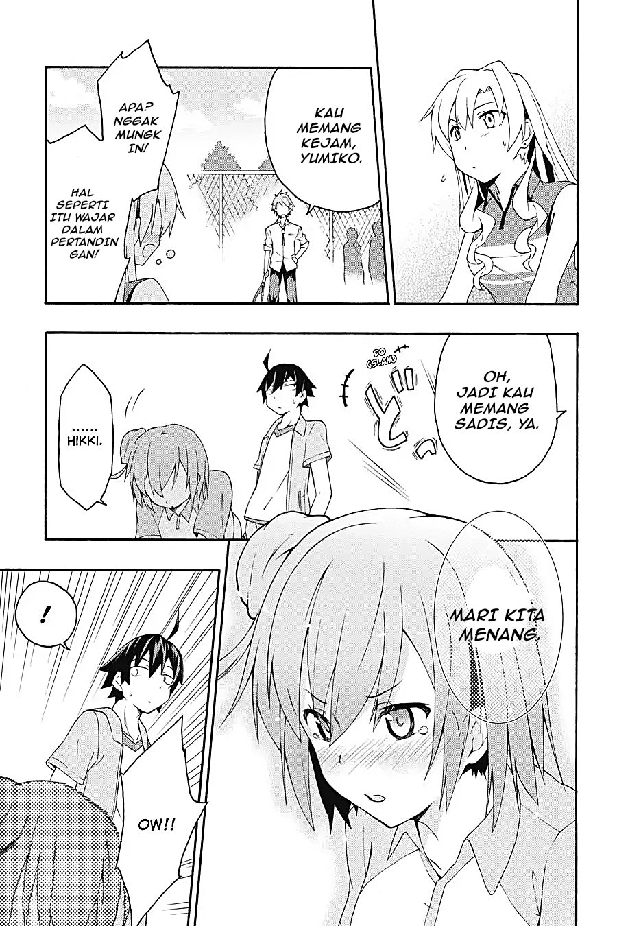 Baca Yahari Ore no Seishun Love Come wa Machigatteiru Chapter 7.2 Bahasa Indonesia page 18