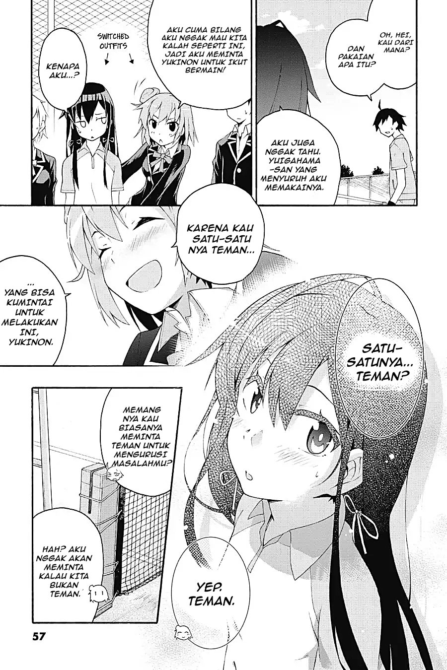 Baca Yahari Ore no Seishun Love Come wa Machigatteiru Chapter 7.3 Bahasa Indonesia page 6