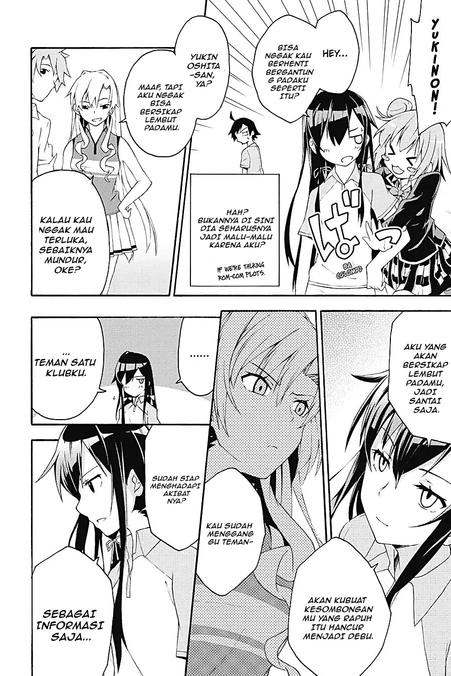 Baca Yahari Ore no Seishun Love Come wa Machigatteiru Chapter 7.3 Bahasa Indonesia page 12