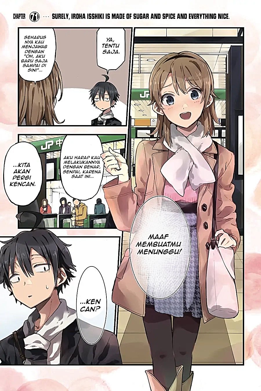 Yahari Ore no Seishun Love Come wa Machigatteiru Chapter 70 - Page 1