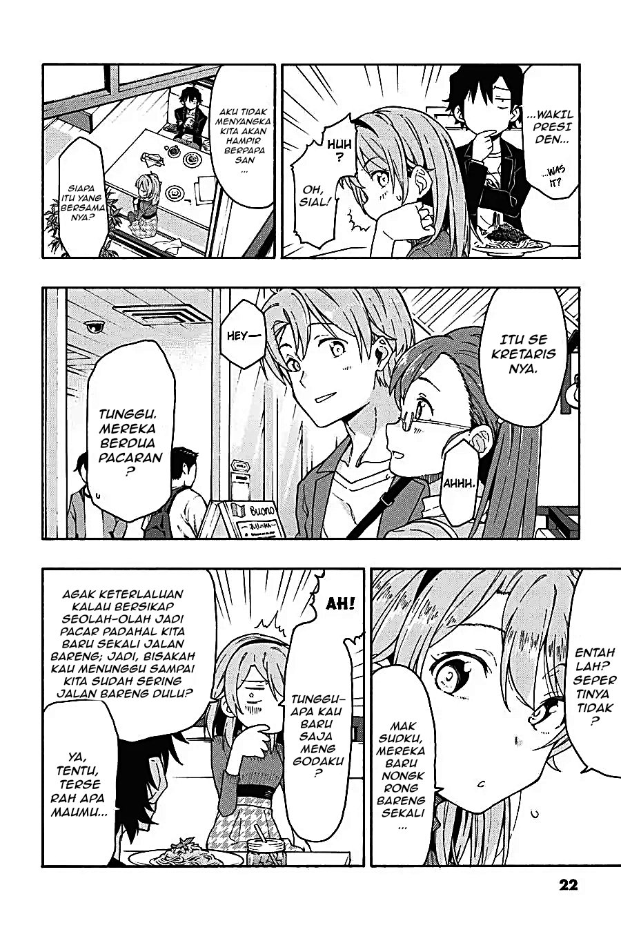 Yahari Ore no Seishun Love Come wa Machigatteiru Chapter 70 - Page 19