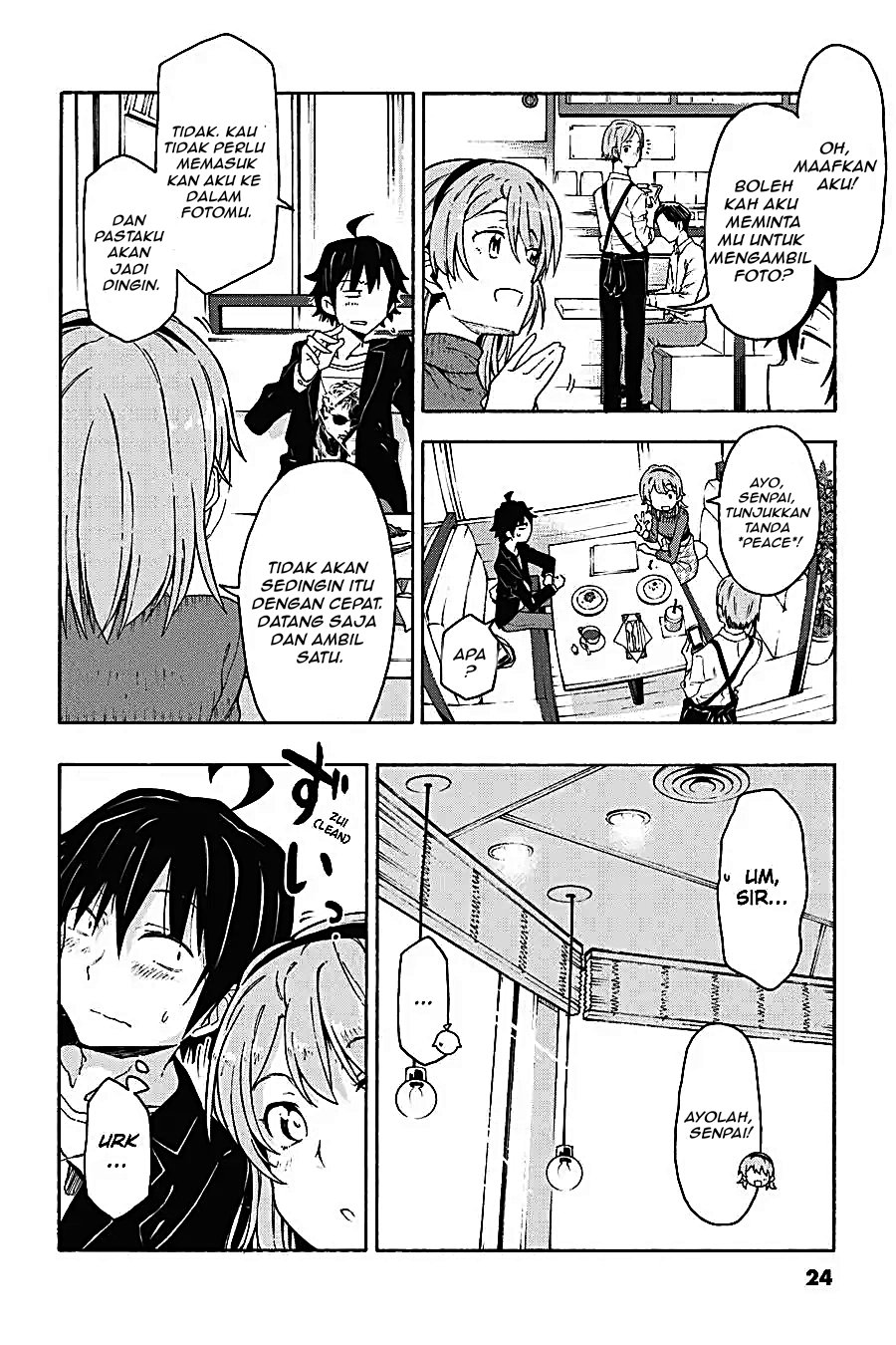 Yahari Ore no Seishun Love Come wa Machigatteiru Chapter 70 - Page 21