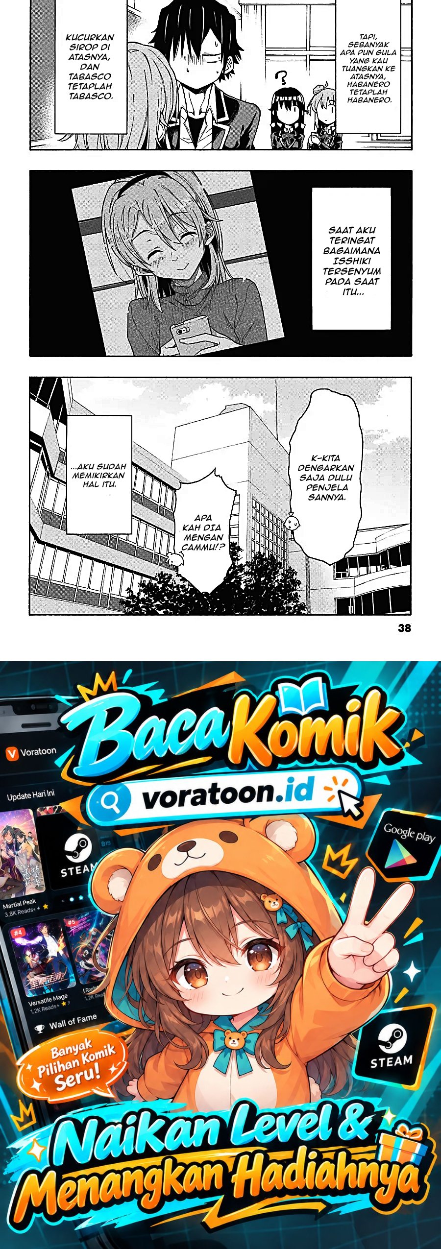 Yahari Ore no Seishun Love Come wa Machigatteiru Chapter 70 - Page 35