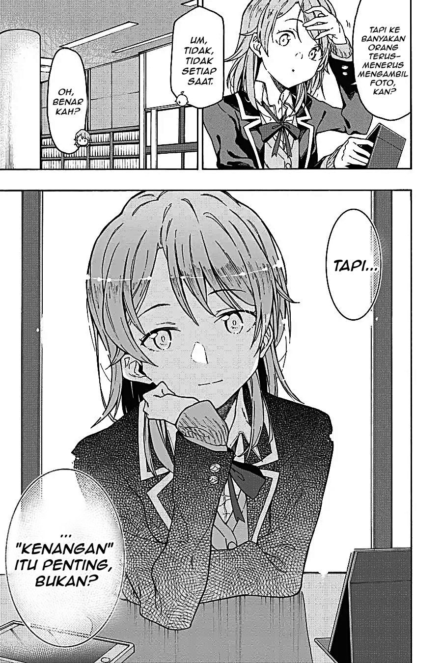 Yahari Ore no Seishun Love Come wa Machigatteiru Chapter 71 - Page 15