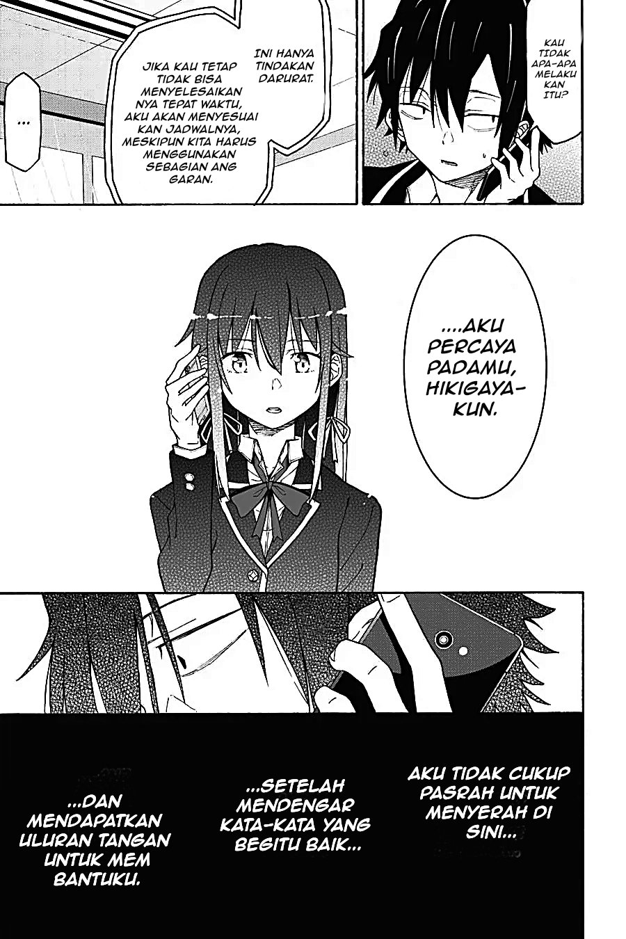 Yahari Ore no Seishun Love Come wa Machigatteiru Chapter 71 - Page 25