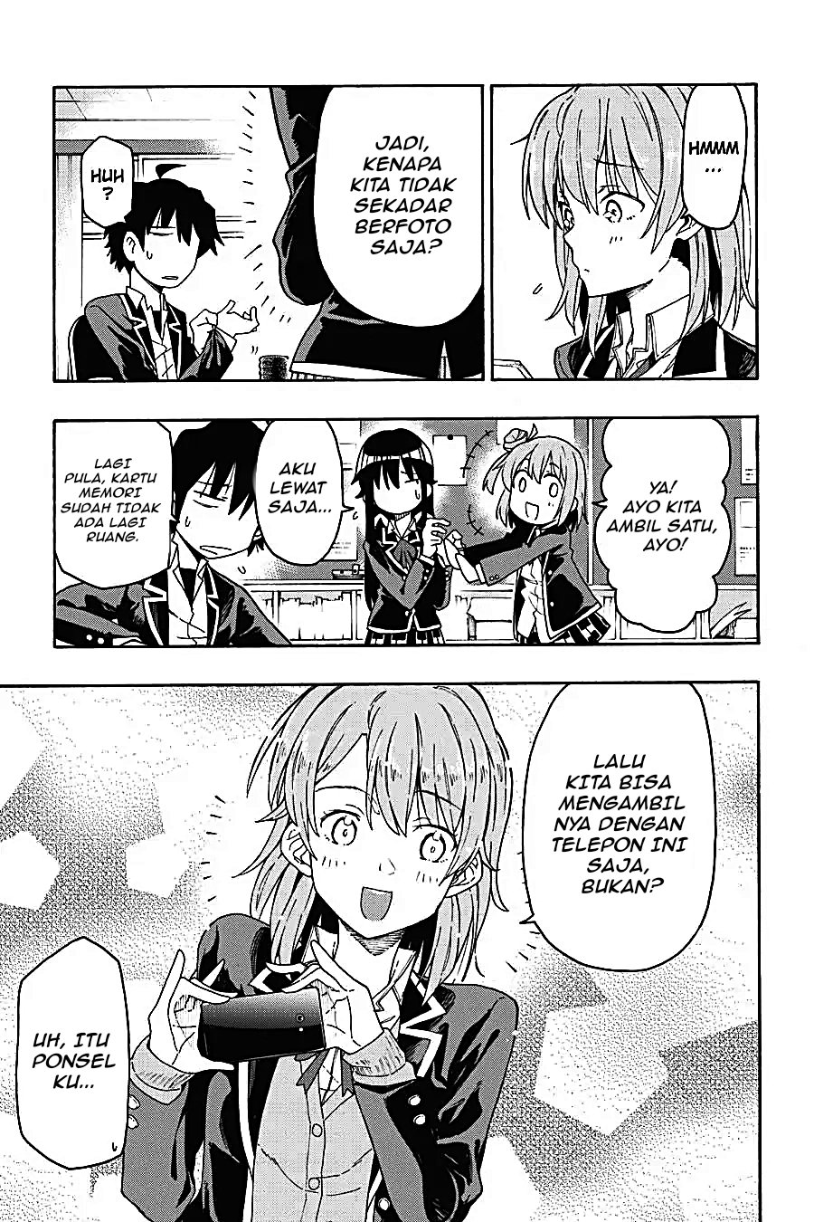Yahari Ore no Seishun Love Come wa Machigatteiru Chapter 71 - Page 31