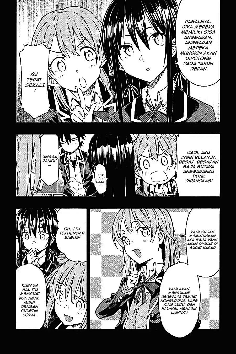 Yahari Ore no Seishun Love Come wa Machigatteiru Chapter 71 - Page 4