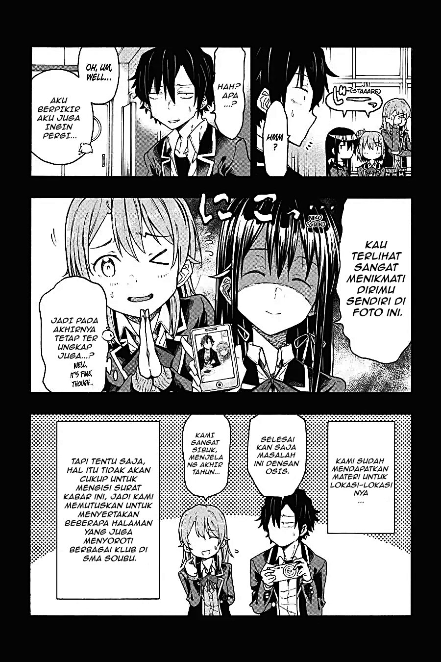Yahari Ore no Seishun Love Come wa Machigatteiru Chapter 71 - Page 6