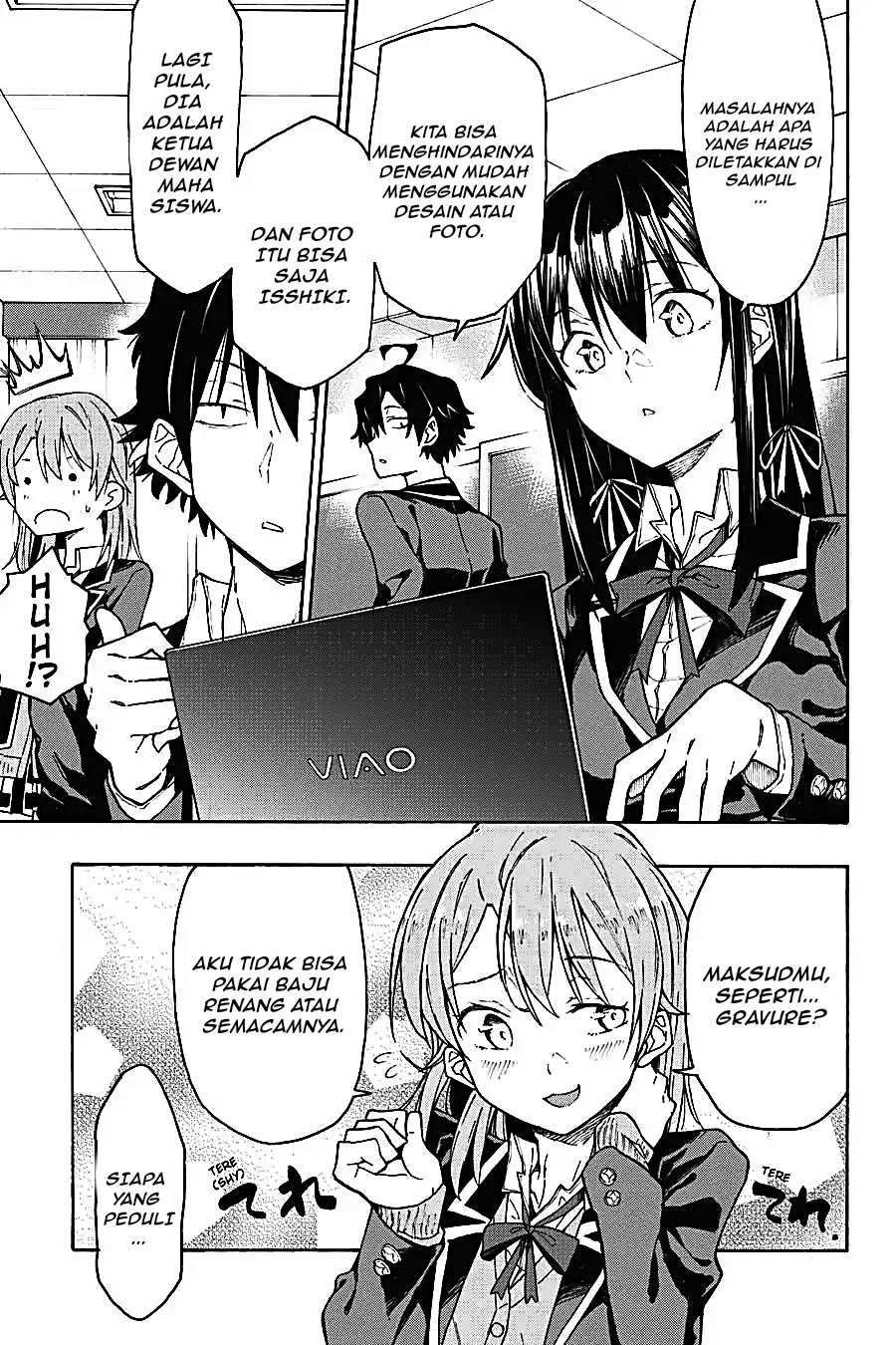 Yahari Ore no Seishun Love Come wa Machigatteiru Chapter 71 - Page 9