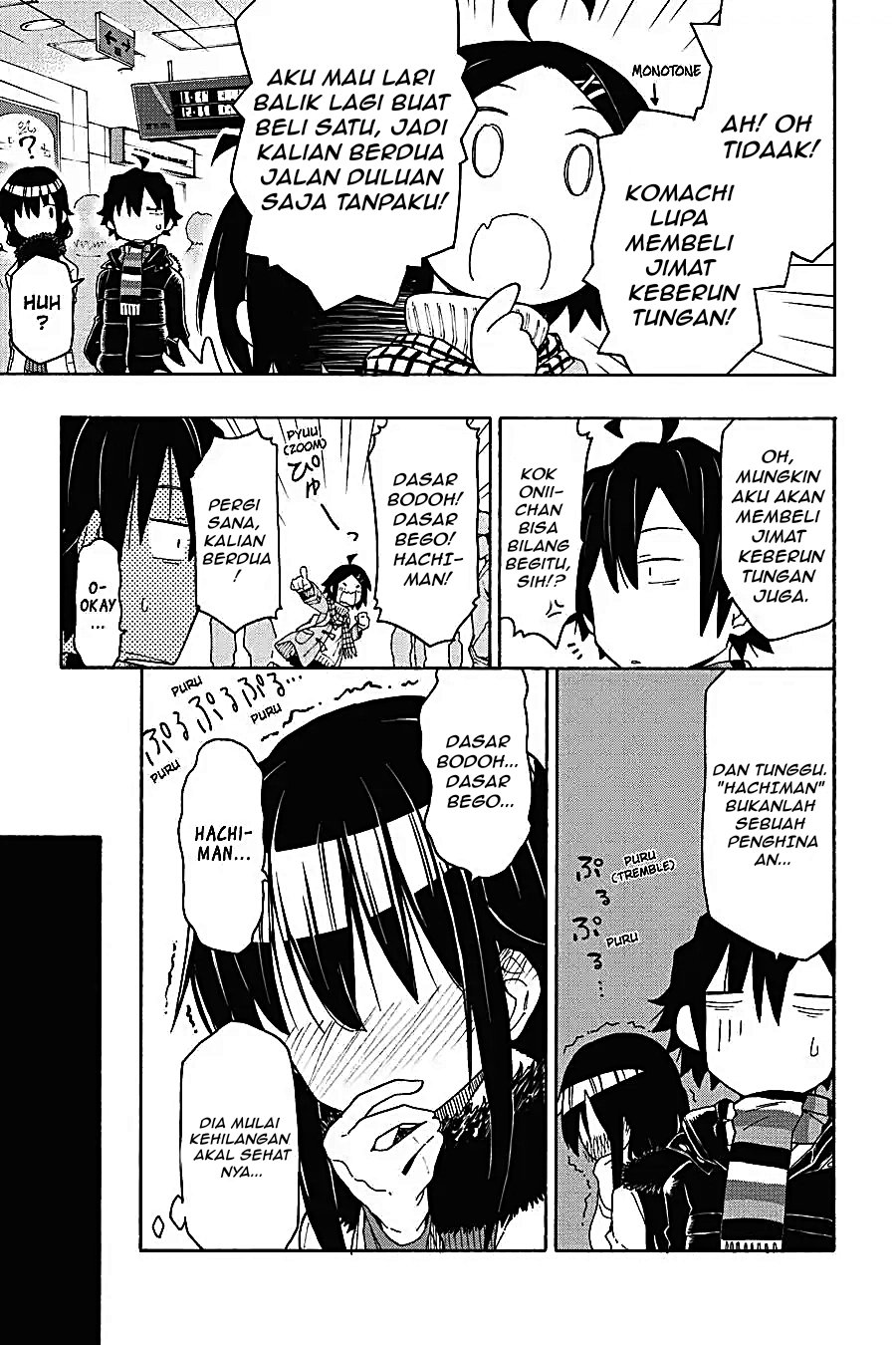Yahari Ore no Seishun Love Come wa Machigatteiru Chapter 72 - Page 21