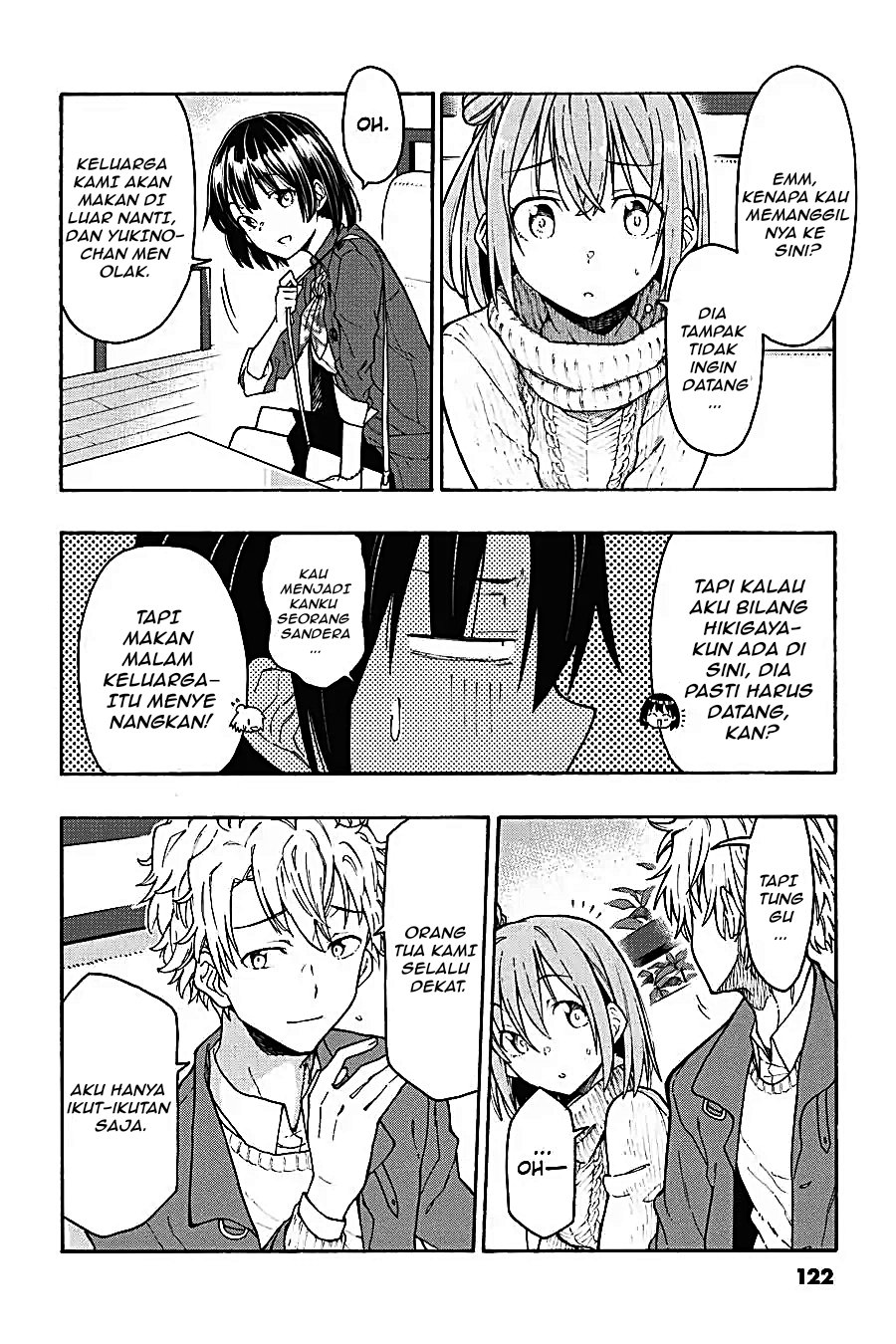 Yahari Ore no Seishun Love Come wa Machigatteiru Chapter 73 - Page 18