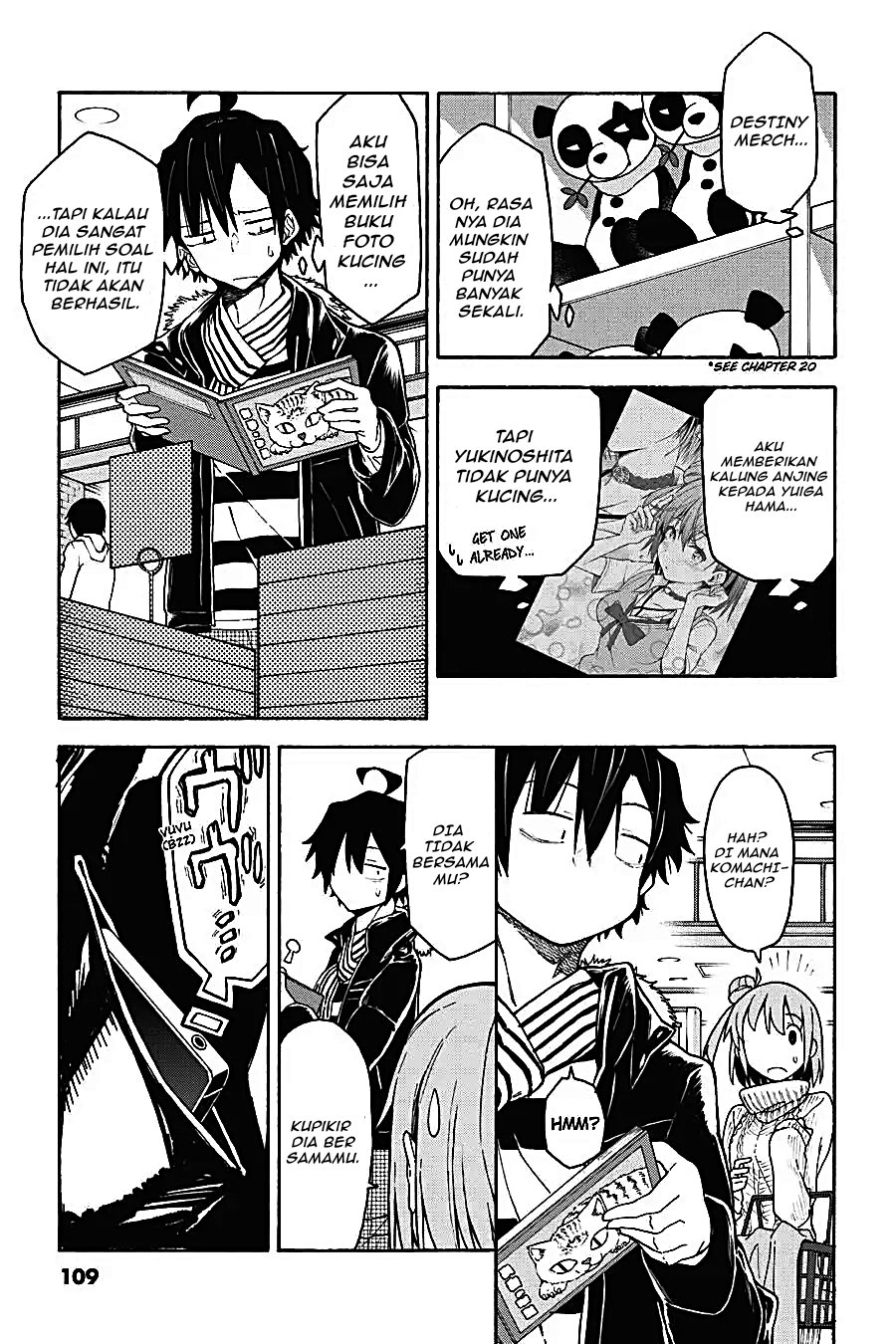 Yahari Ore no Seishun Love Come wa Machigatteiru Chapter 73 - Page 5