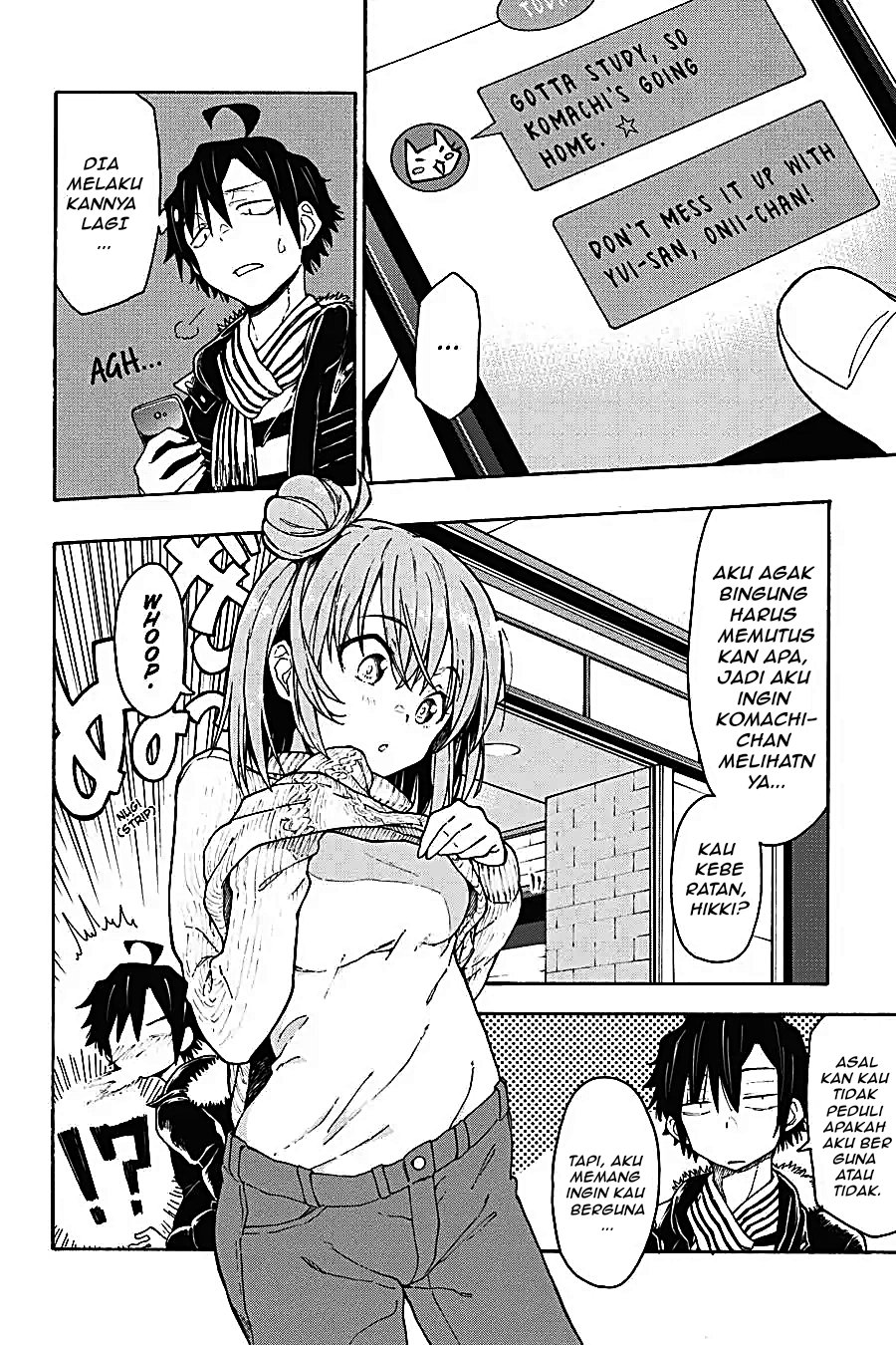Yahari Ore no Seishun Love Come wa Machigatteiru Chapter 73 - Page 6