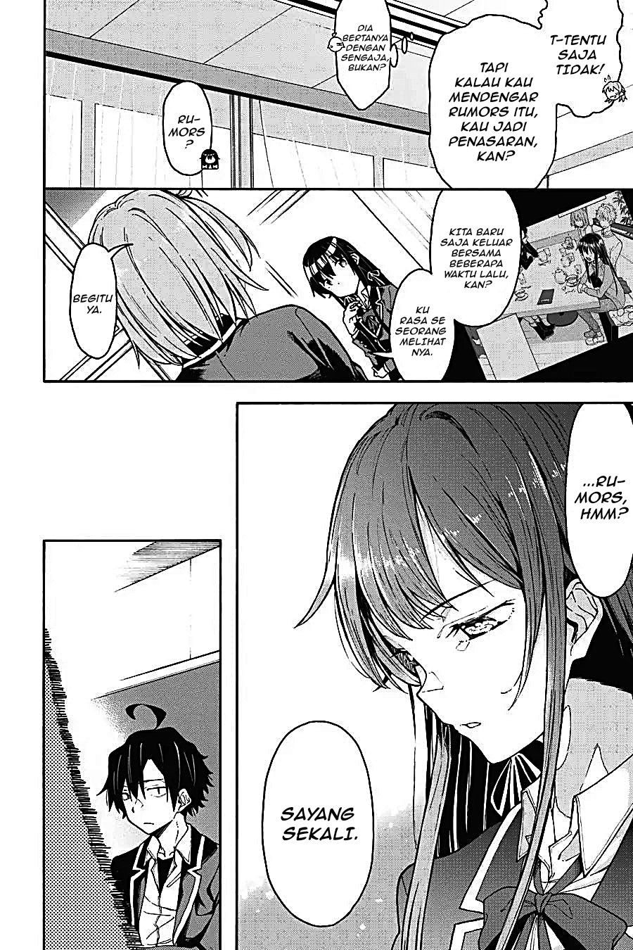 Yahari Ore no Seishun Love Come wa Machigatteiru Chapter 74 - Page 20