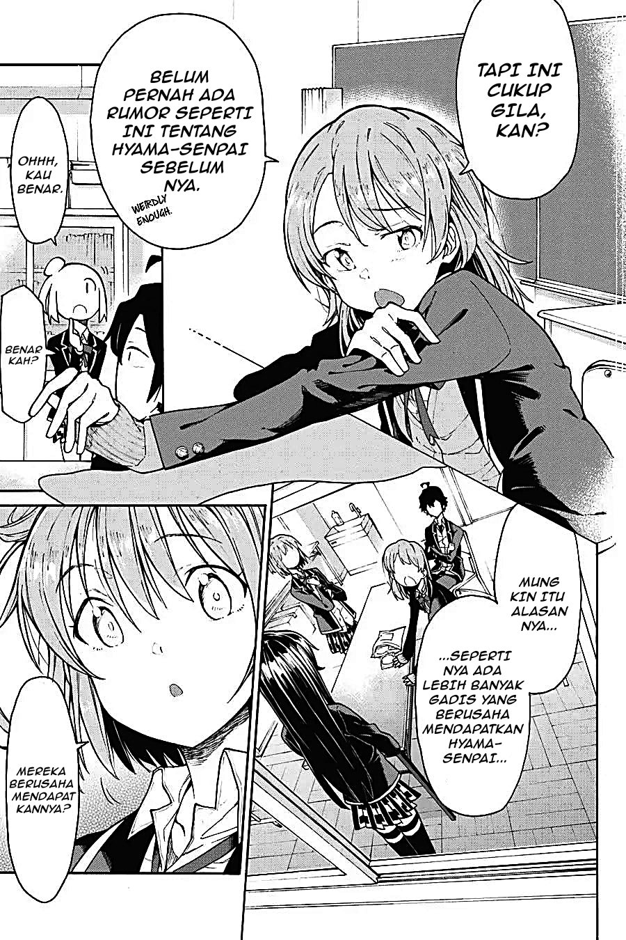 Yahari Ore no Seishun Love Come wa Machigatteiru Chapter 74 - Page 21