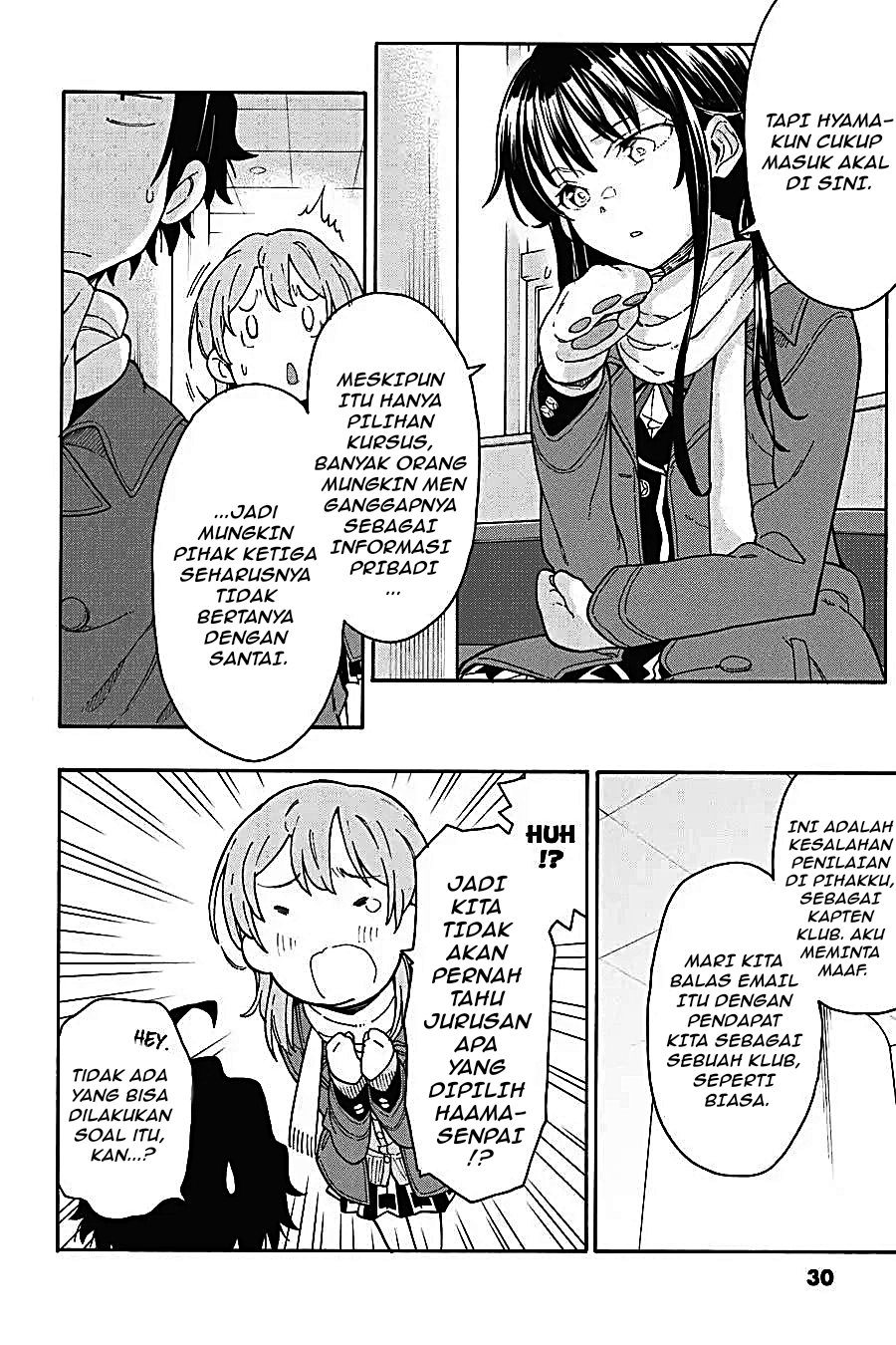 Yahari Ore no Seishun Love Come wa Machigatteiru Chapter 75 - Page 26