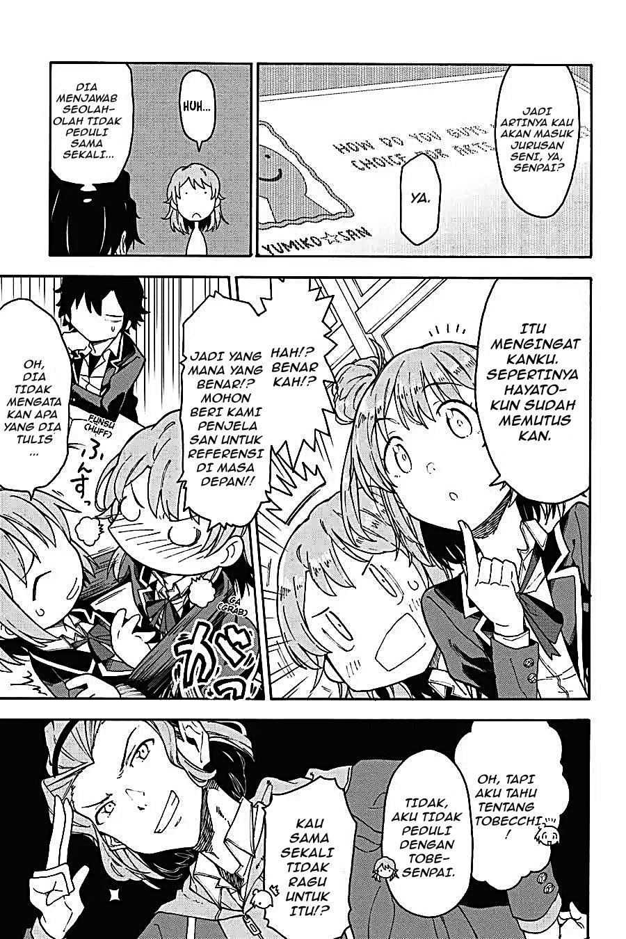 Yahari Ore no Seishun Love Come wa Machigatteiru Chapter 75 - Page 8