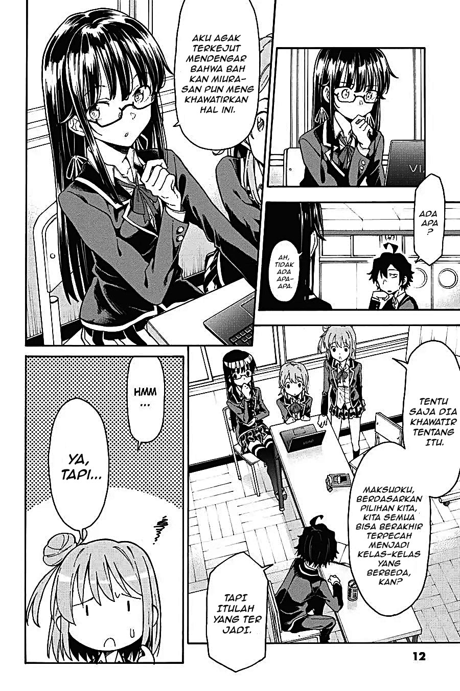 Yahari Ore no Seishun Love Come wa Machigatteiru Chapter 75 - Page 9