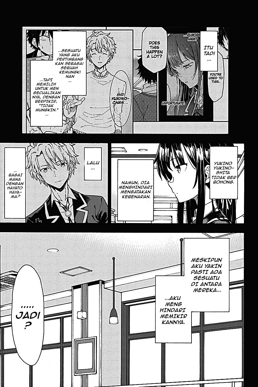 Yahari Ore no Seishun Love Come wa Machigatteiru Chapter 76 - Page 7
