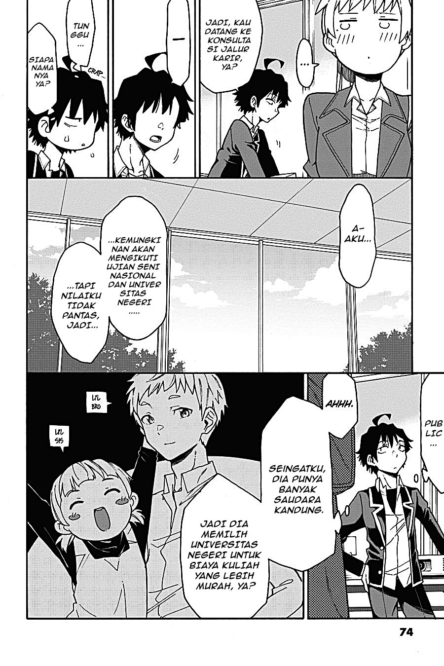 Yahari Ore no Seishun Love Come wa Machigatteiru Chapter 77 - Page 14