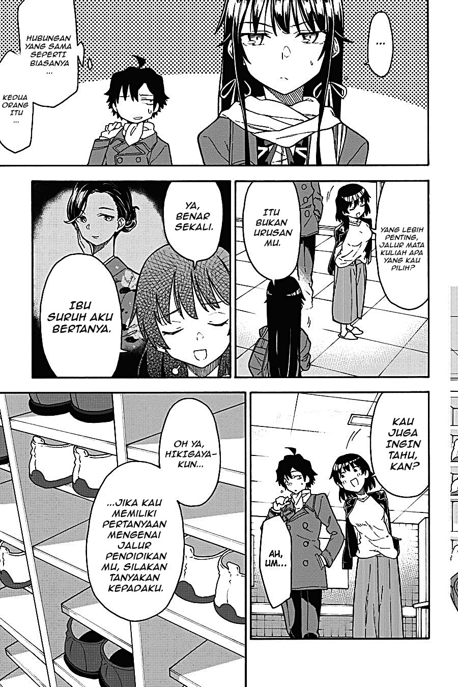 Yahari Ore no Seishun Love Come wa Machigatteiru Chapter 77 - Page 19