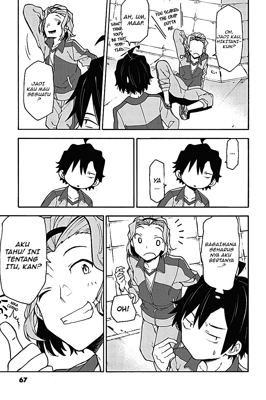 Yahari Ore no Seishun Love Come wa Machigatteiru Chapter 77 - Page 7