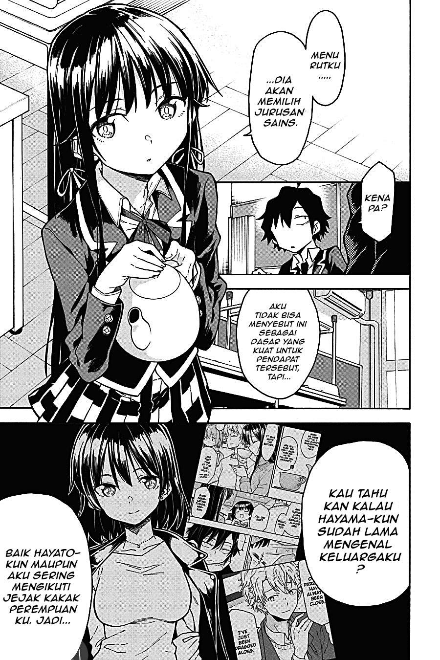 Yahari Ore no Seishun Love Come wa Machigatteiru Chapter 78 - Page 3