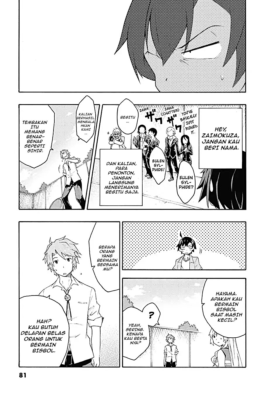 Baca Yahari Ore no Seishun Love Come wa Machigatteiru Chapter 8.1 Bahasa Indonesia page 26